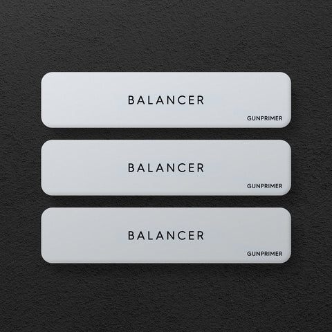 BALANCER (3 ชิ้น) By GUNPRIMER แท่งขัดหยาบลบรอย / ขัดด้าน / ขัดเงา