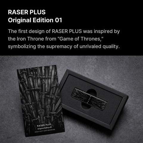 RASER PLUS By GUNPRIMER ตะไบแก้วสำหรับลบรอยตัดเกทที่มีขนาดใหญ่