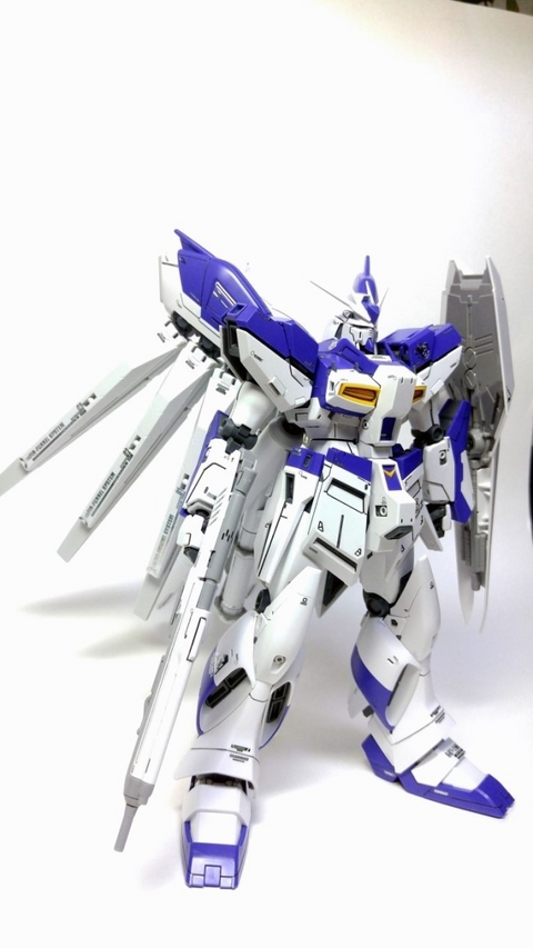 Delpi Metal Sticker (สติกเกอร์โลหะ) MG RX-93-2 Hi-V Gundam Ver.Ka (Silver)