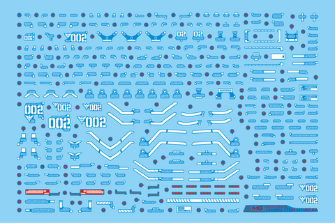 Delpi Water Decal (ดีคอลน้ำ) MG Sinanju Stein Narrative Ver.KA