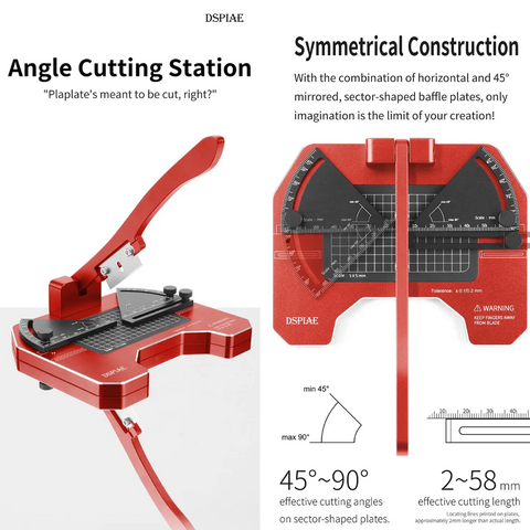 Angle Cutting Station By DSPIAE แท่นตัดพลาสติกแบบปรับองศา