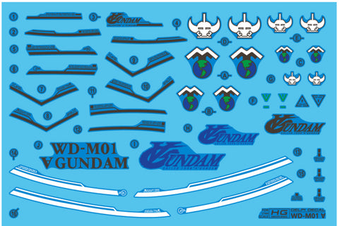 Delpi Water Decal (ดีคอลน้ำ) HG Turn A Gundam