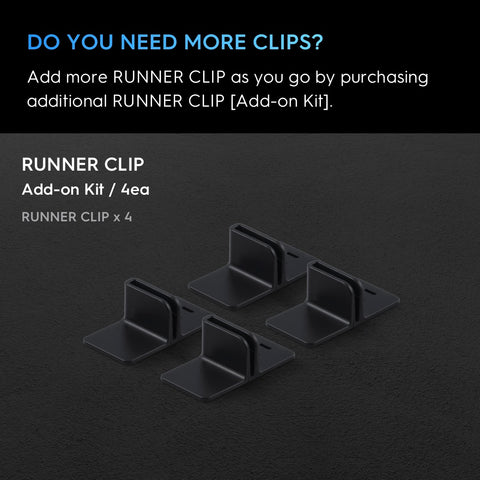 RUNNER CLIP By GUNPRIMER ที่วางแผงรันเนอร์