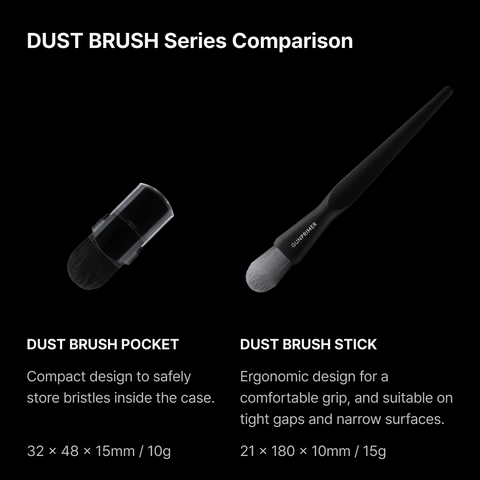 DUST BRUSH STICK By GUNPRIMER แปรงปัดฝุ่น