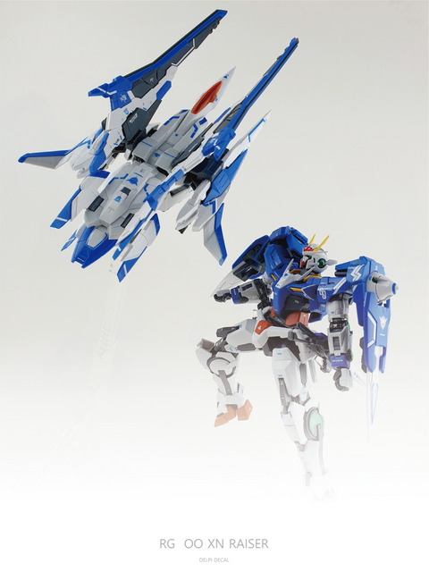 Delpi Water Decal (ดีคอลน้ำ) RG OO XN Raiser Gundam