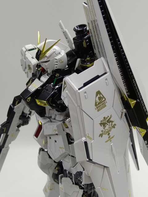 Delpi Metal Sticker (สติกเกอร์โลหะ) MG RX-93 V Gundam Ver.Ka (Gold)