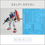 Delpi Water Decal (ดีคอลน้ำ) RG RX-78-2 2.0 Gundam