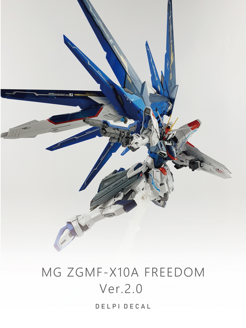 Delpi Water Decal (ดีคอลน้ำ) MG Freedom 2.0 Gundam