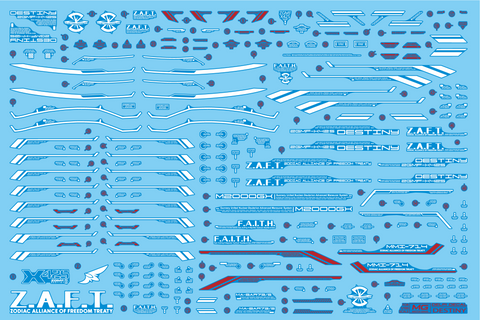 Delpi Water Decal (ดีคอลน้ำ) MG Destiny Gundam