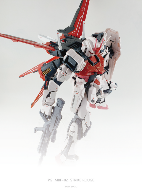 Delpi Water Decal (ดีคอลน้ำ) PG Strike Rouge Gundam