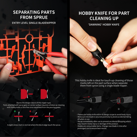 Departure Tool Combo Set By DSPIAE ชุดเซ็ตเริ่มต้นสำหรับต่อกันพลา