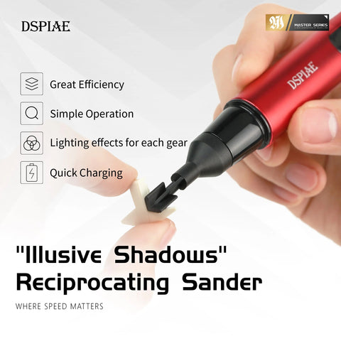 "Illusive Shadows" Reciprocating Sander By DSPIAE ตะไบไฟฟ้าไร้สาย