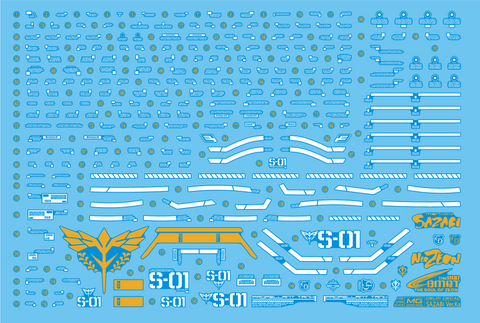 Delpi Water Decal (ดีคอลน้ำ) MG Sazabi Ver.Ka