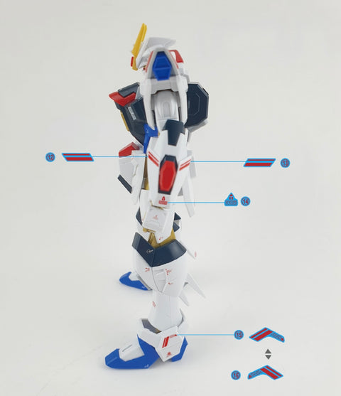 Delpi Water Decal (ดีคอลน้ำ) HG Mighty Strike Freedom Gundam