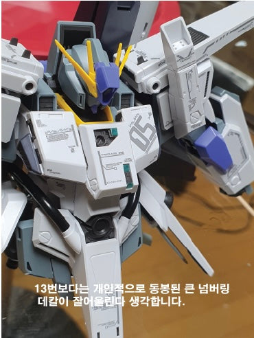 Delpi Water Decal (ดีคอลน้ำ) MG FAZZ Ver.Ka Gundam