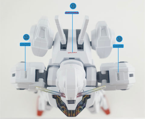 Delpi Water Decal (ดีคอลน้ำ) HG Calibarn Gundam