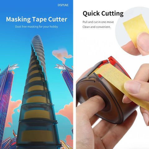 Masking Tape Cutter By DSPIAE ตลับตัดเทปบังพ่น