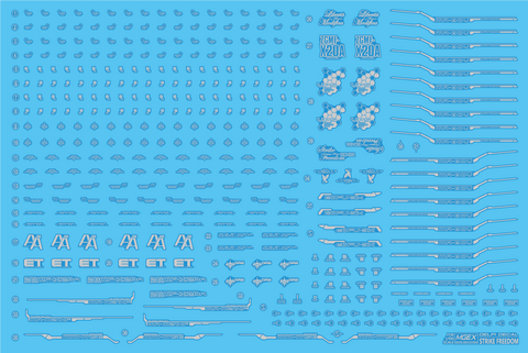 Delpi Water Decal (ดีคอลน้ำ) MGEX Strike Freedom Gundam