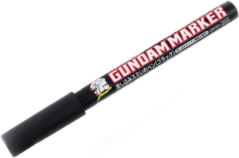 GUNDAM MARKER For Panel Line By MR.HOBBY ปากกาสีแบบกดไหล สำหรับ Panel Line มี 3 สี (GM301 , GM302 , GM303)