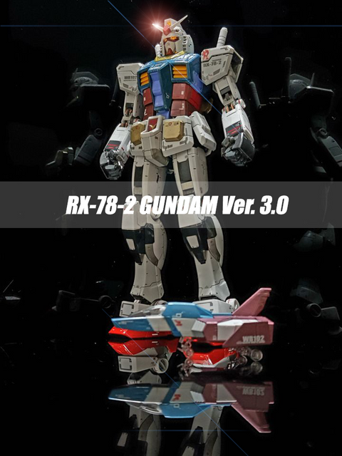 Delpi Water Decal (ดีคอลน้ำ) MG RX-78-2 Ver 3.0 Gundam