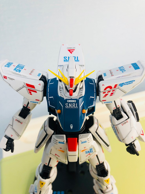 Delpi Water Decal (ดีคอลน้ำ) MG F91 Gundam