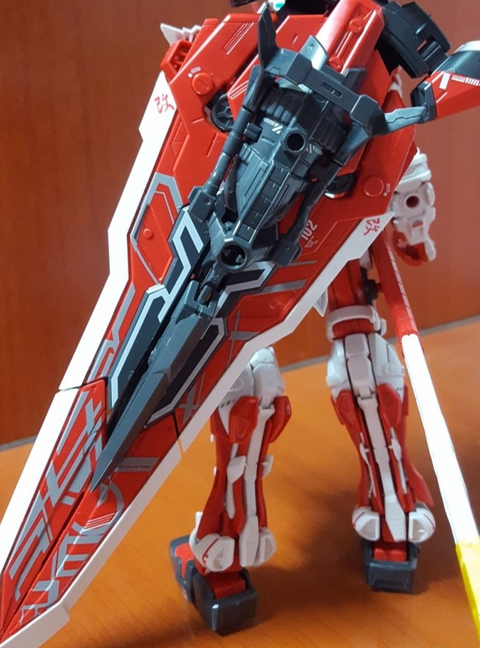 Delpi Water Decal (ดีคอลน้ำ) MG Astray Red Frame KAI Gundam