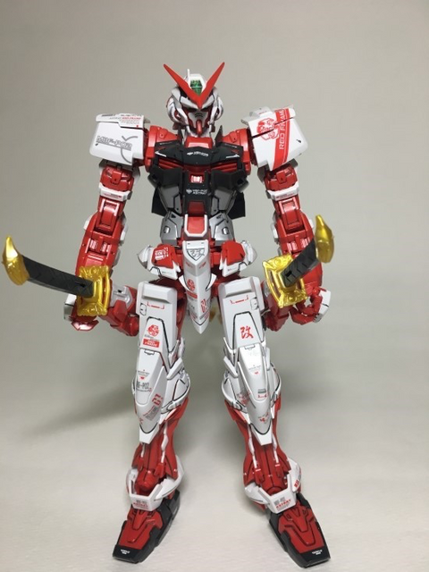 Delpi Water Decal (ดีคอลน้ำ) MG Astray Red Frame KAI Gundam