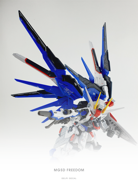 Delpi Water Decal (ดีคอลน้ำ) MGSD Freedom Gundam