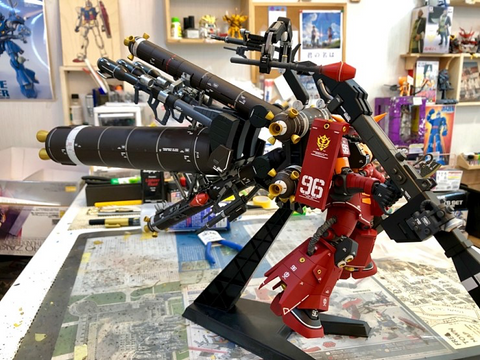 Delpi Water Decal (ดีคอลน้ำ) MG Psycho Zaku Thunderbolt Ver.Ka