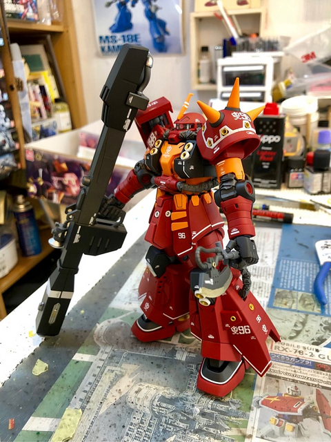 Delpi Water Decal (ดีคอลน้ำ) MG Psycho Zaku Thunderbolt Ver.Ka