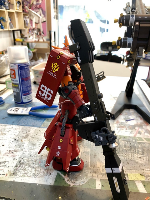 Delpi Water Decal (ดีคอลน้ำ) MG Psycho Zaku Thunderbolt Ver.Ka