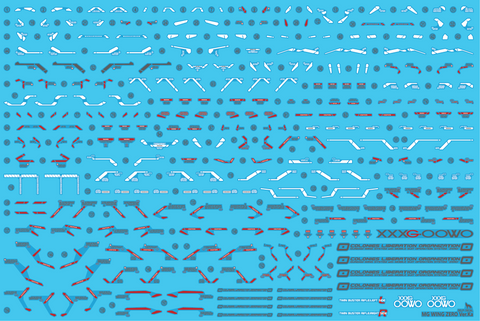 Delpi Water Decal (ดีคอลน้ำ) MG Wing Zero EW Ver.Ka Gundam