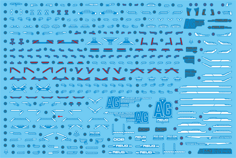 Delpi Water Decal (ดีคอลน้ำ) MG Zeta Ver.Ka Gundam