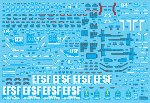 Delpi Water Decal (ดีคอลน้ำ) MG FA-78 Full Armor Ver.Ka Gundam