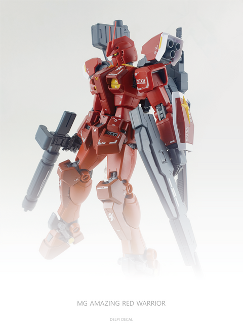 Delpi Water Decal (ดีคอลน้ำ) MG Amazing Red Warrior Gundam