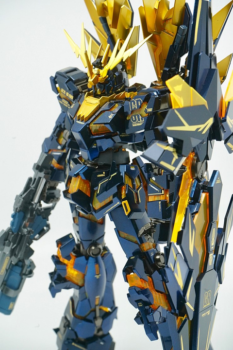 Delpi Water Decal (ดีคอลน้ำ) MG Unicorn Banshee Norn Full Gundam (Gold Holo)