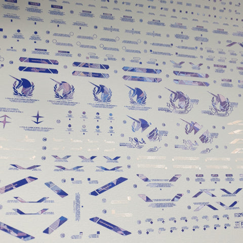 Delpi Water Decal (ดีคอลน้ำ) PG Unicorn Perfectibility Gundam