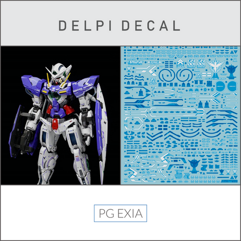 Delpi Water Decal (ดีคอลน้ำ) PG EXIA Gundam