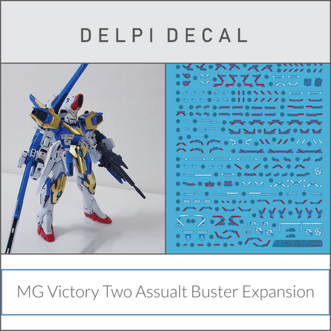 Delpi Water Decal (ดีคอลน้ำ) MG Victory Two Assault Buster Expansion Gundam